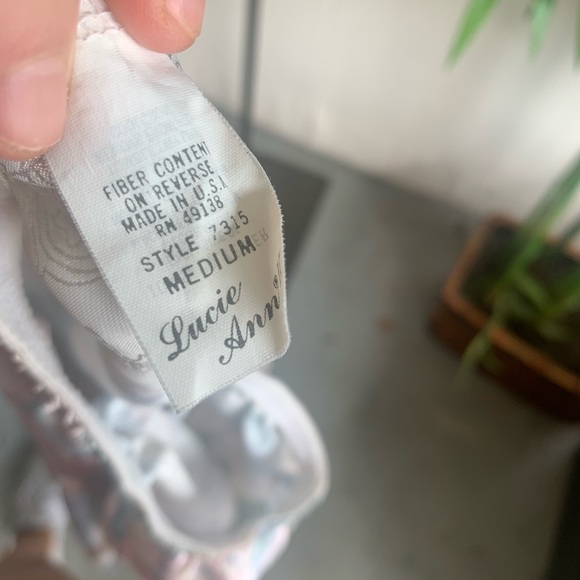 Vintage Floral Satin Lingerie Set - Picture 9 of 9